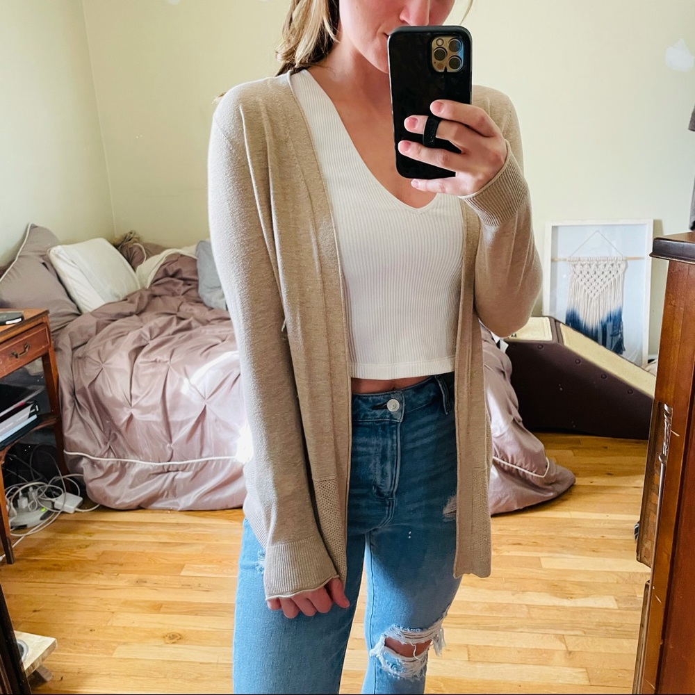 LOFT KNIT CARDIGAN